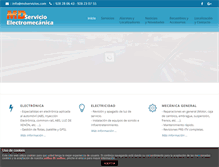 Tablet Screenshot of mdservicios.com